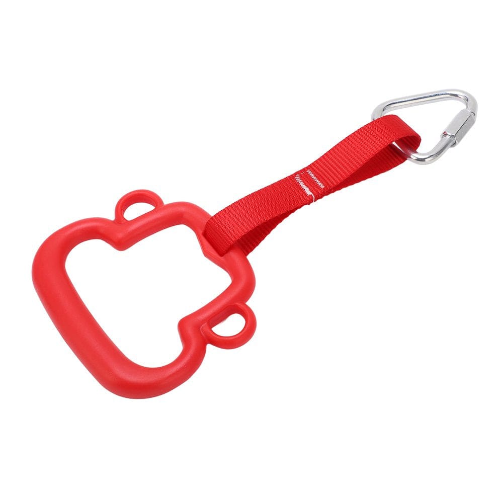 Kids Gymnastic , Comfortable Grip Nylon Webbing Swing Bar for Climbing Frames Red,Blue,Black