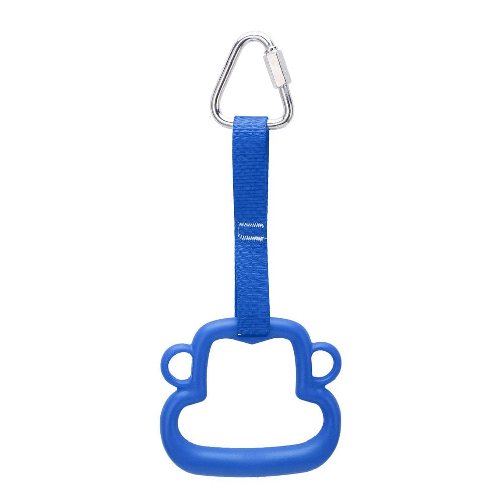 Kids Gymnastic , Comfortable Grip Nylon Webbing Swing Bar for Climbing Frames Red,Blue,Black