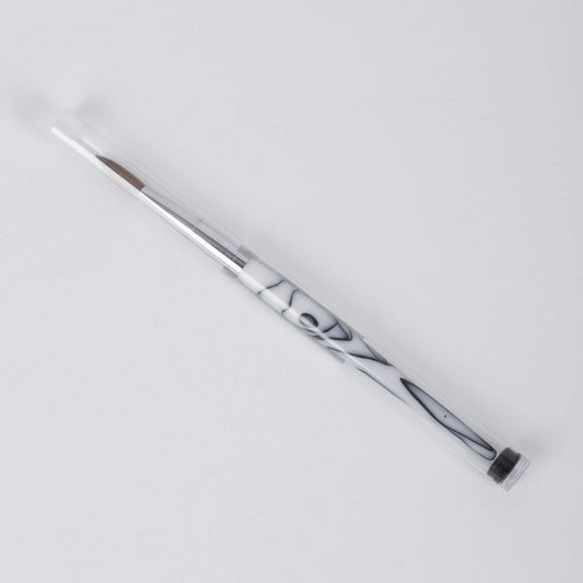Kolinsky Acrylic White Marble Brush #8