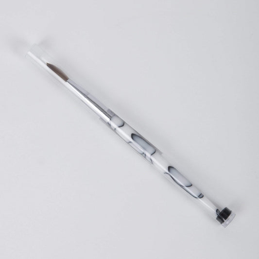 Kolinsky Acrylic White Marble Brush #10