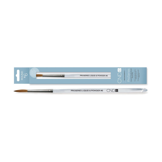 Nail Brushes & Cuticle Pushers CND Sculpting Brush ProSeries L and P Round #6