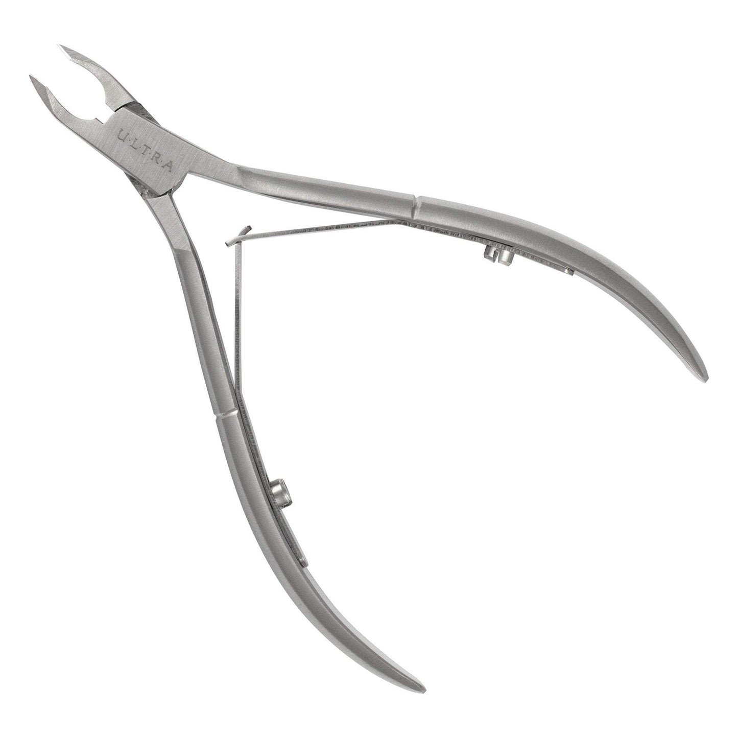Ultra Cuticle Nipper, Stainless Steel, 1/4 Jaw Double Spring