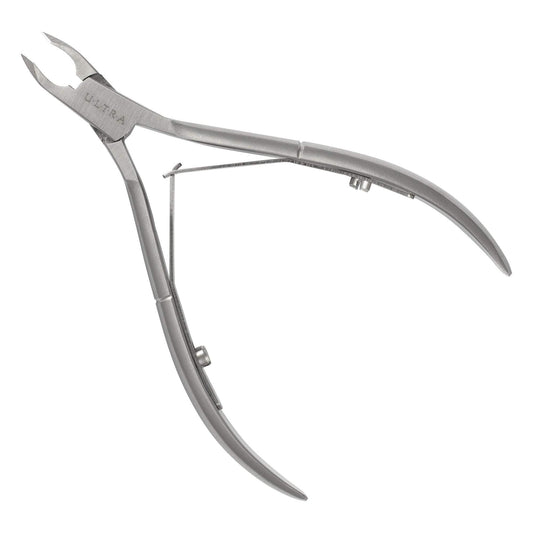 Ultra Cuticle Nipper, Stainless Steel, 1/4 Jaw Double Spring