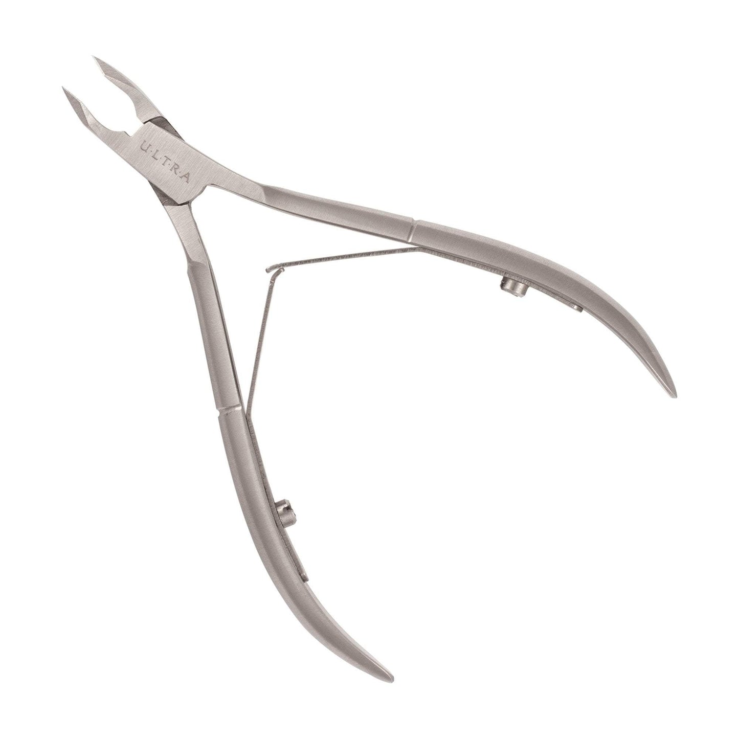 Ultra Cuticle Nipper, Stainless Steel, 1/2 Jaw, Double Spring