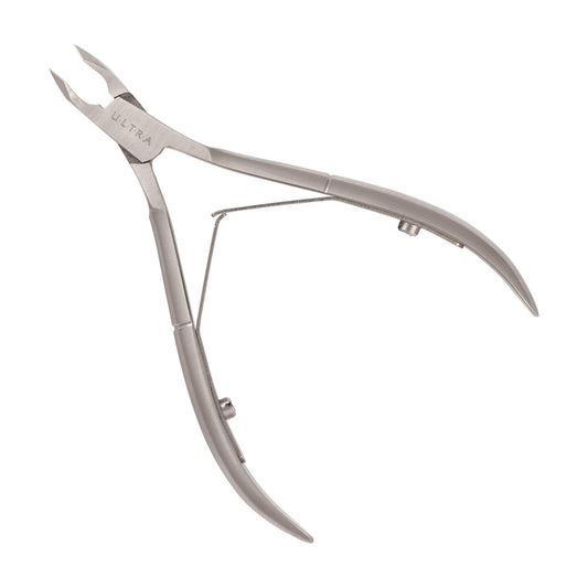 Ultra Cuticle Nipper, Stainless Steel, 1/2 Jaw, Double Spring