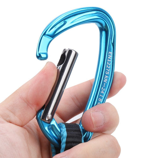 OTVIAP Camnal 38CM Extenders Straight Bent Carabiner Rock Climbing Quickdraw Sling,Straight Bent Carabiner,Camnal Quickdraw Sling