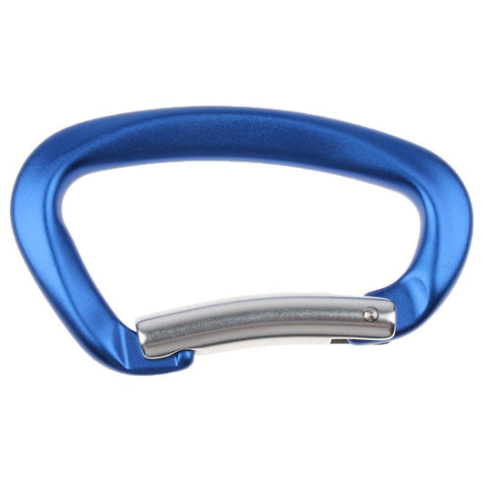 Outdoor 12KN Spring Carabiner Buckle for Climbing Fishing Blue
