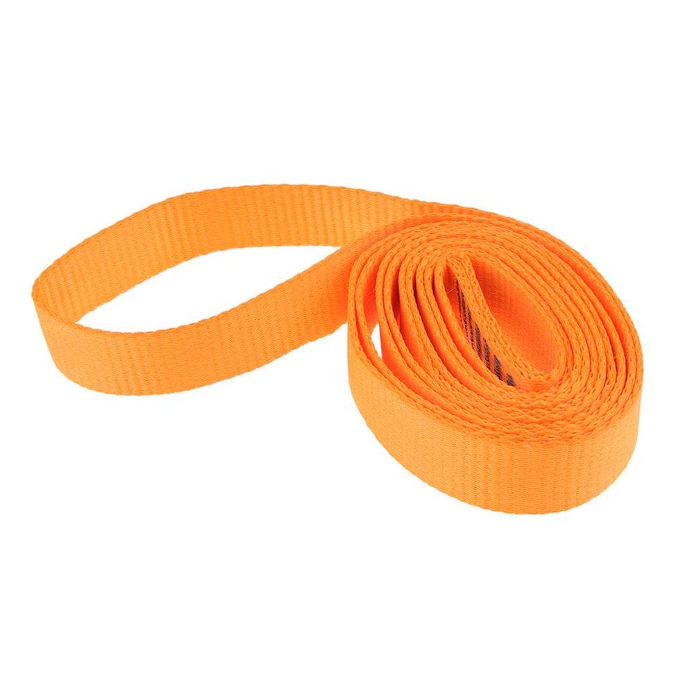 Outdoor 23KN 25Mm Fall Protection Strap Webbing Belt for Climbing Descending Arborist - Orange 60Cm