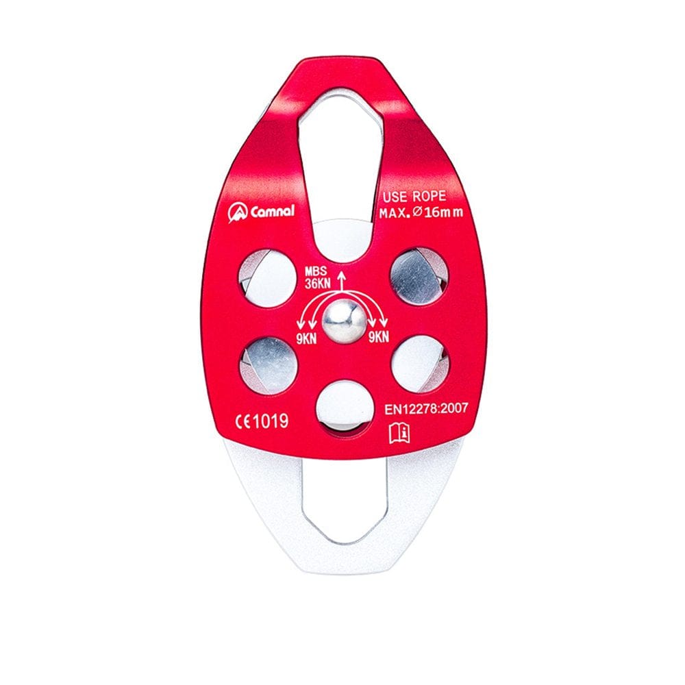 Portable Rope Pulley Smooth Rigging Climbing Accessory Locking Accessories Protective Quickdraw Rescue Remedy