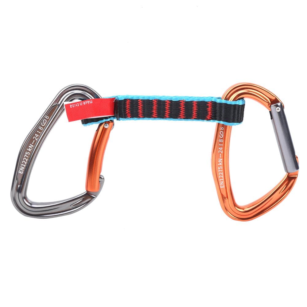 Quickdraw, Lightweight Climbing Quickdraw, Wear Resistance for Outdoor Climbing Outdoor Use Climbing Protection