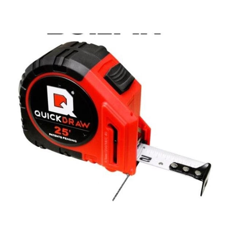 Quickdraw QD16-PRO 16 Ft. Quickdraw Pro Self Marking Tape Measure&#44; Red & Black