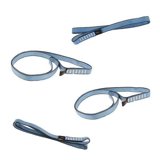 Rock Climbing Strap,Climbing Cord Lanyard Webbing Strap,Mountainee Rappelling Safe Wide Rope,Fall Protection Line Lanyard,Descending Protector Equipment 60Cm