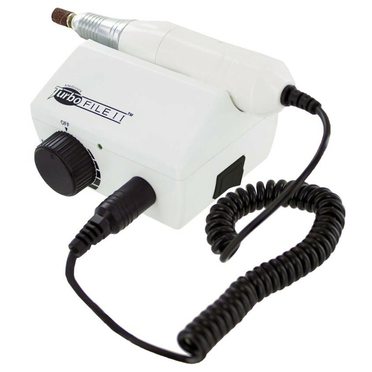 Medicool Turbo File II Pro Electric Nail Filing System (Newest Version)