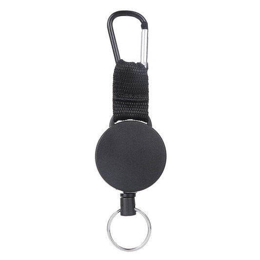 Safety Anti-Lost Rope Burglar Quickdraw Retractable Keyrings Keychains