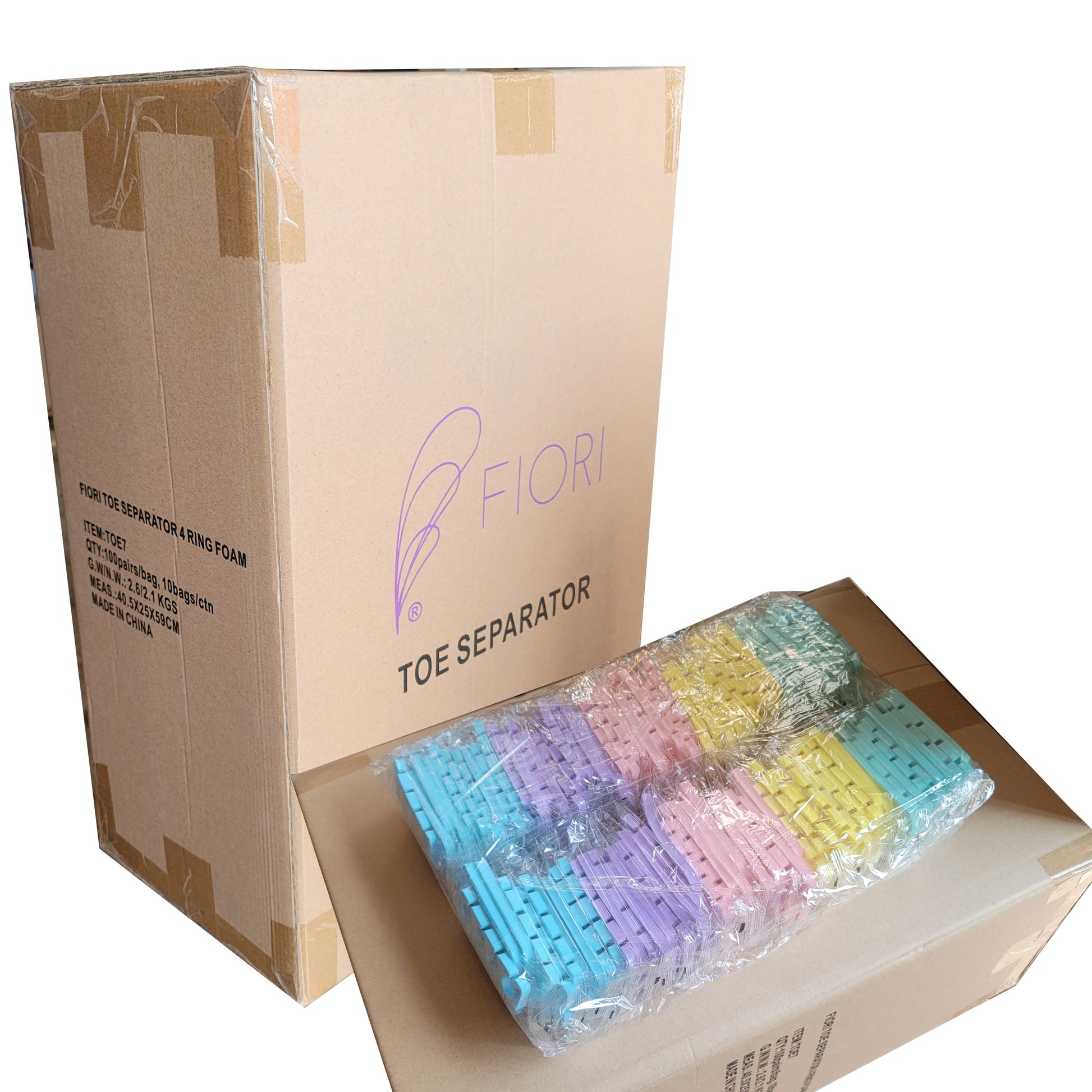 Fiori Toe separator Case 1000 pairs TOE7-Beauty Zone Nail Supply