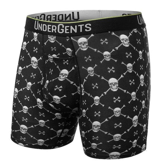 Undergents 6" Men'S Boxer Brief (With Horizontal Fly Front): Ultra-Soft Cooling Comfort Underneath