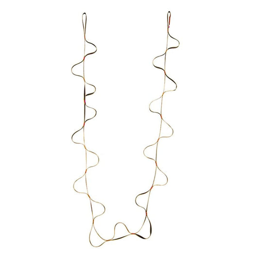 Webbing Rope Ladder Climbing Toy Sport Rope Fitness Toys Equipment Indoor and Outdoor Arborist Downhill Caving Safety Equipment - Yellow 5M, as Described